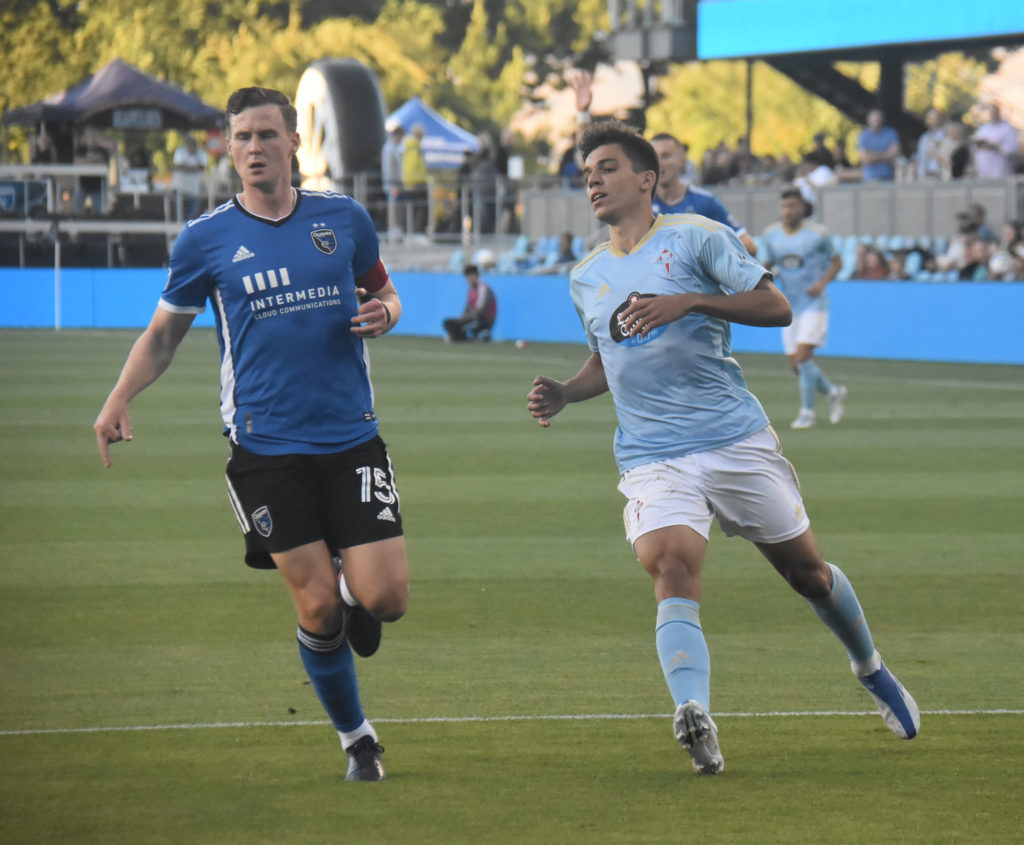 Quakes v Celta Vigo